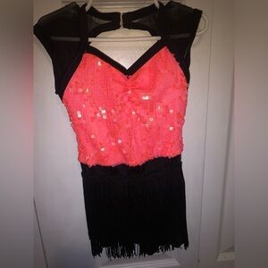 Weissman Vibrant Pink Sequin Top